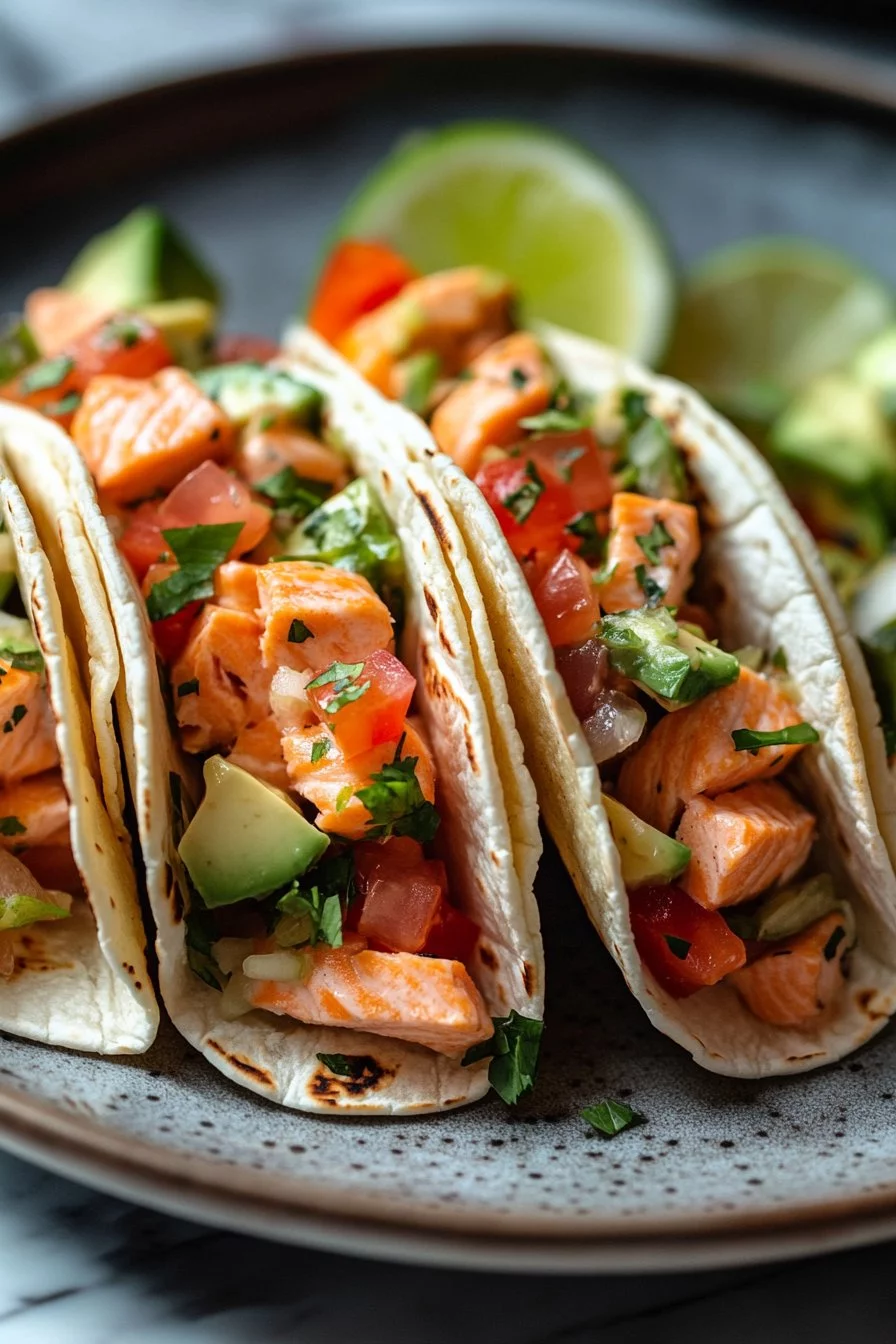Salmon Tacos