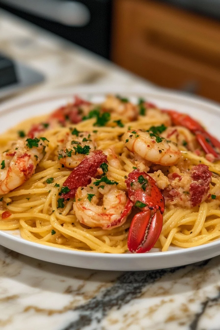 TikTok Trader Joe's Lobster Bisque Pasta Recipe