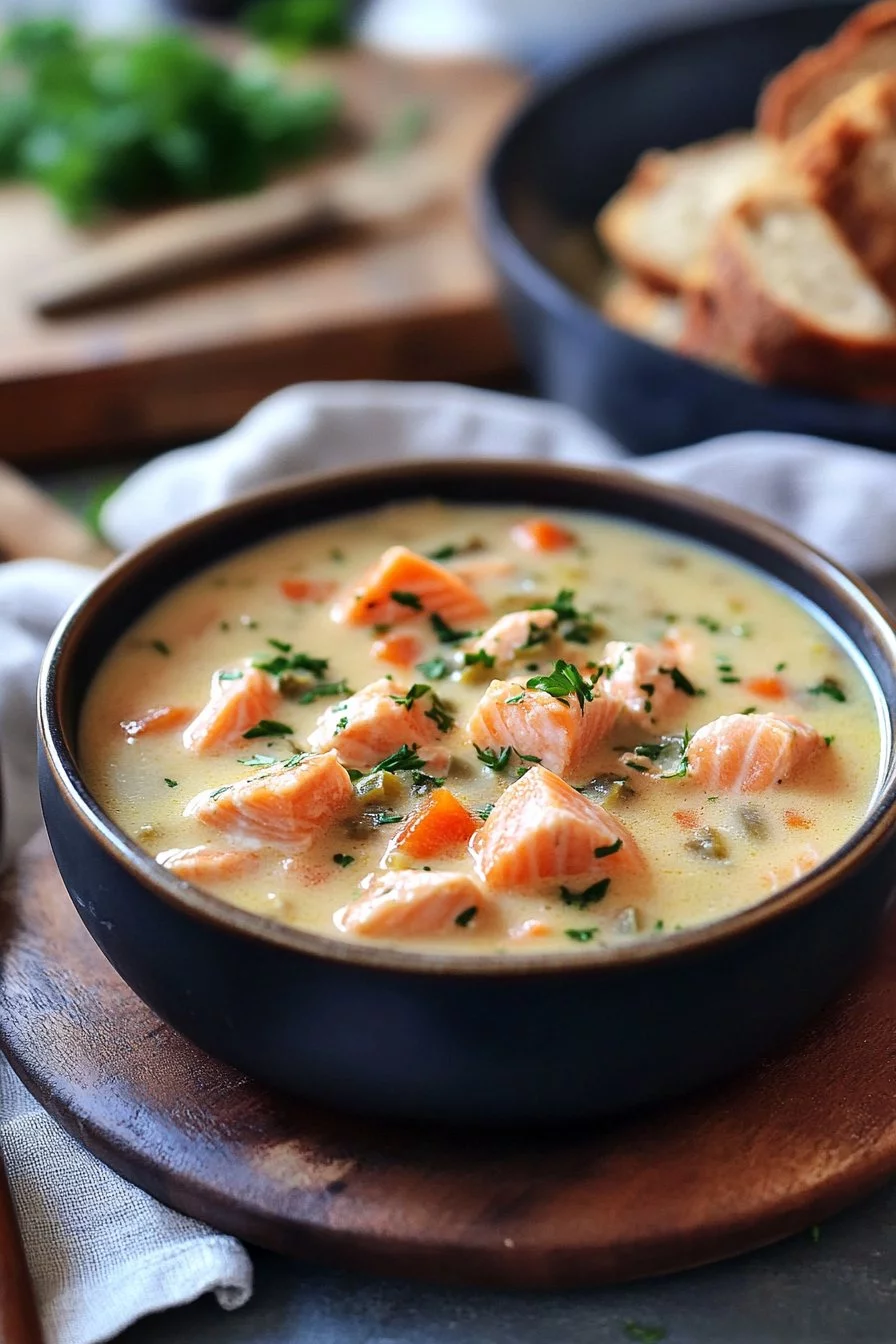 Salmon Chowder Soup