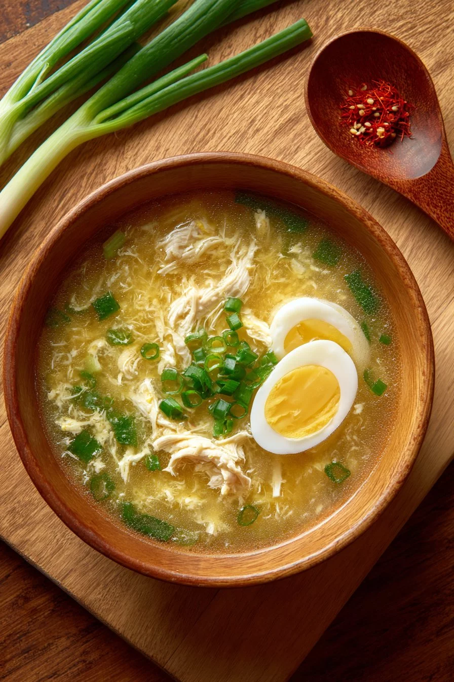 Homemade Egg Drop Soup (Keto & Gluten Free)