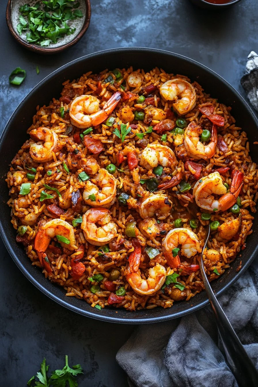 Savory Shrimp Dirty Rice