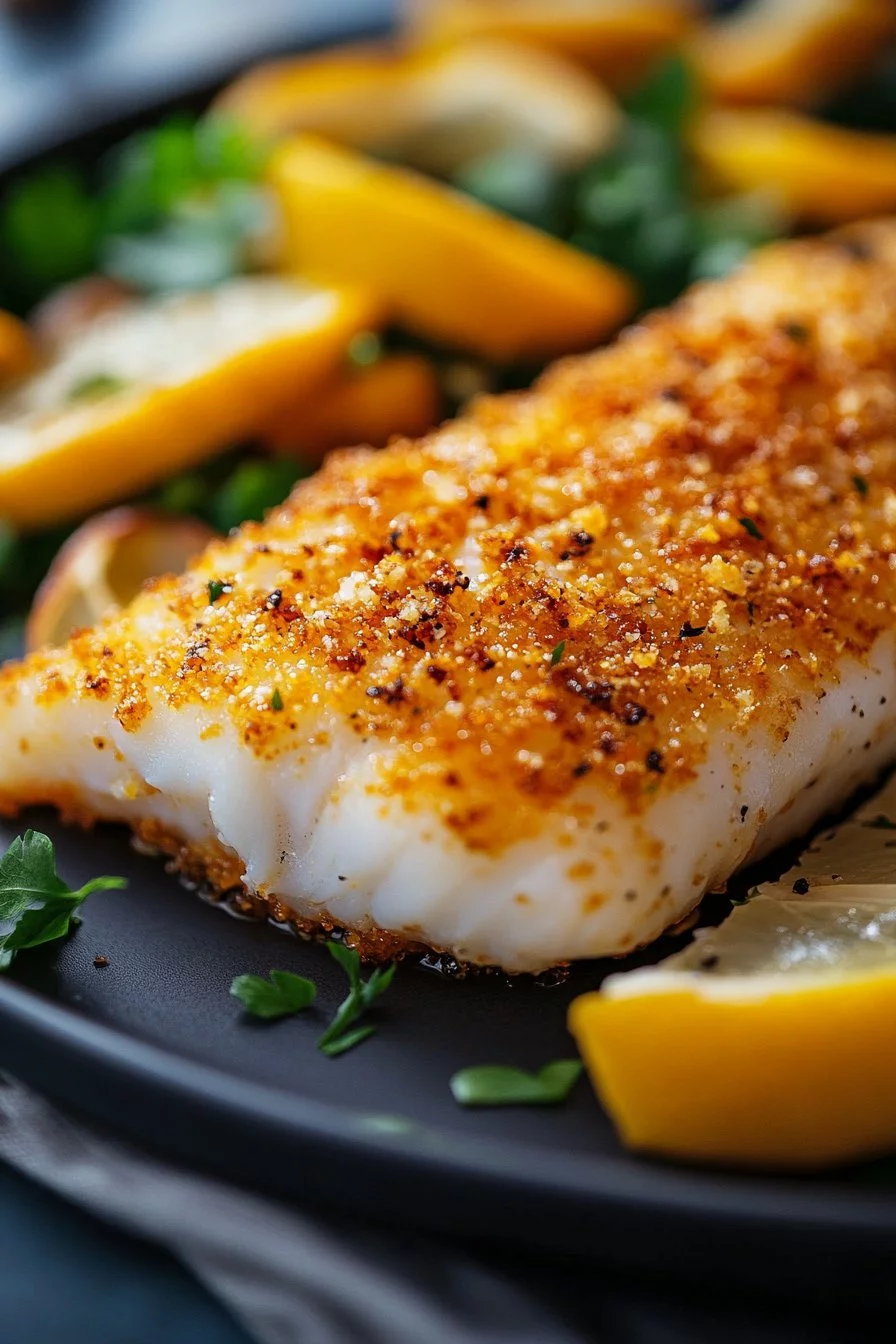 Crispy Parmesan-Crusted Cod