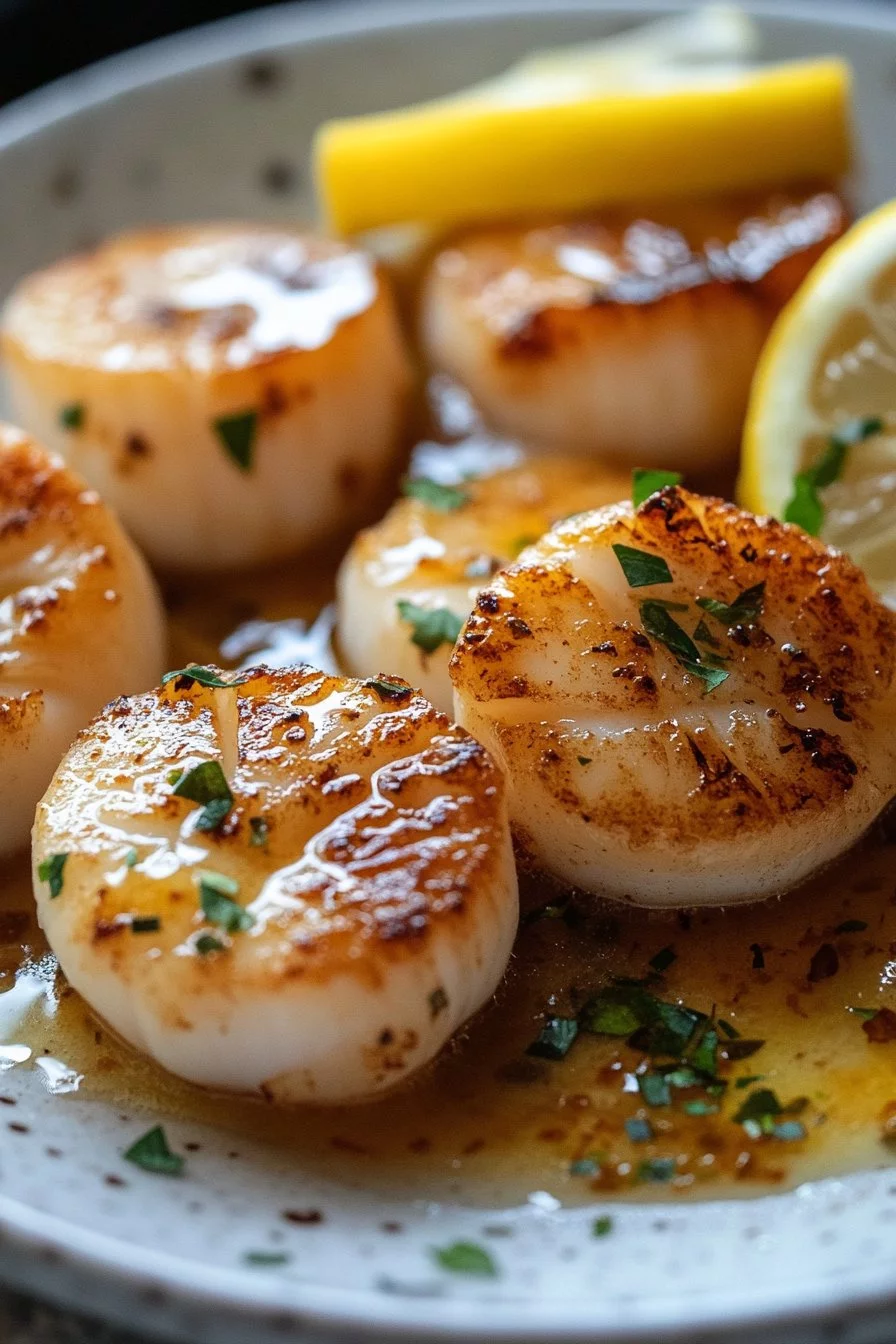 Garlic Butter Scallops