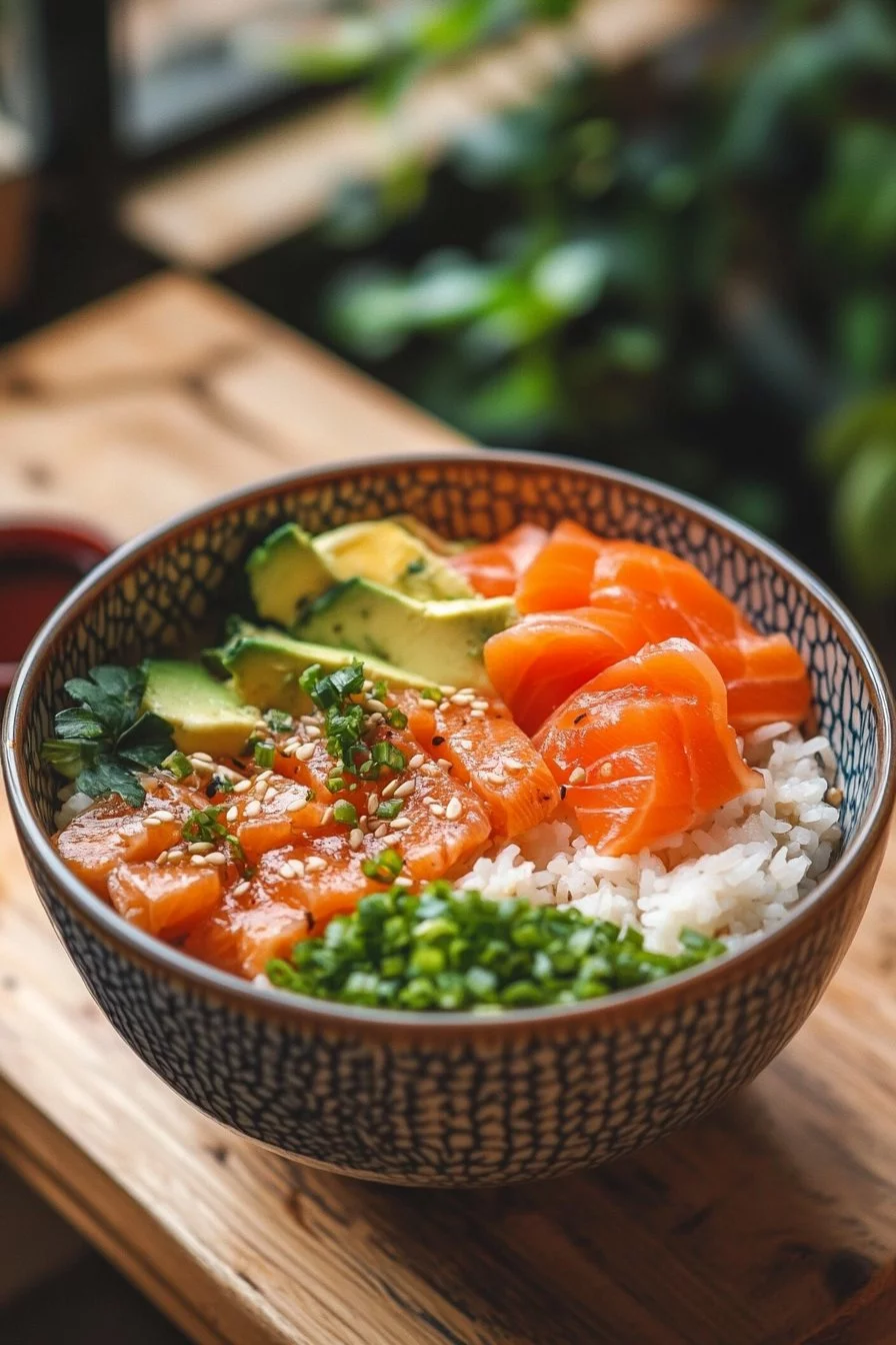 Salmon Rice Bowl