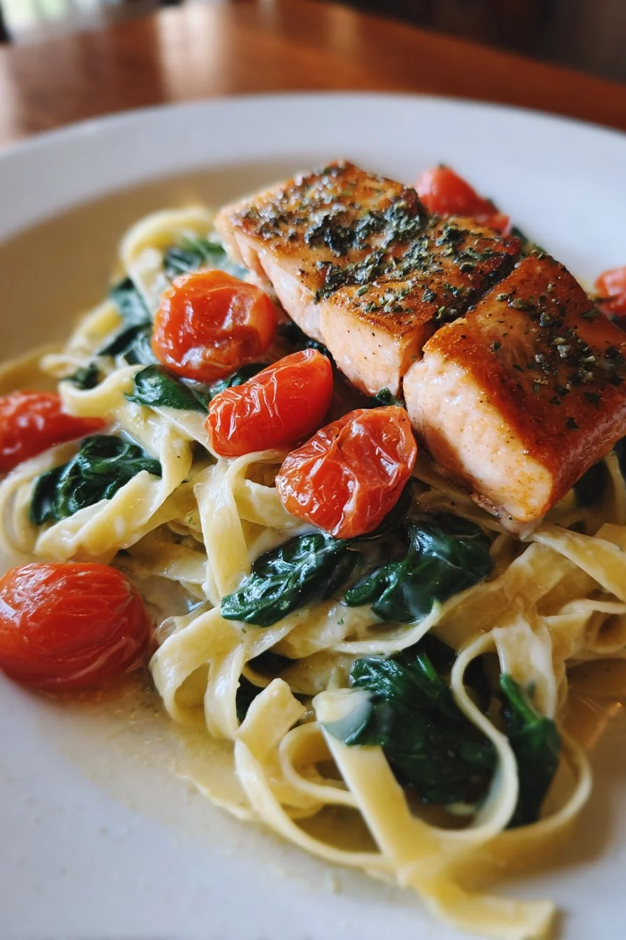 Salmon Pasta