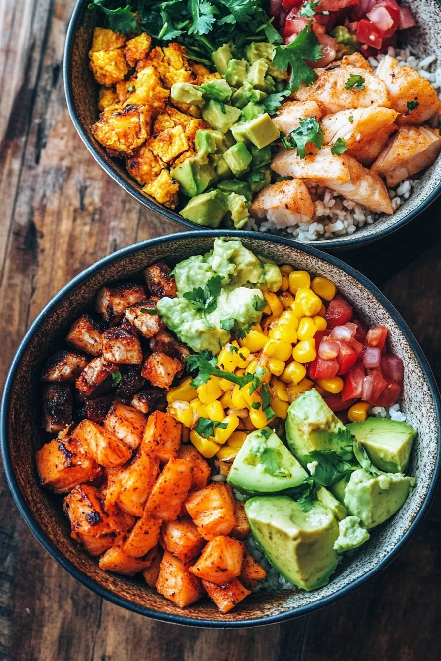 Baja Fish Taco Bowls