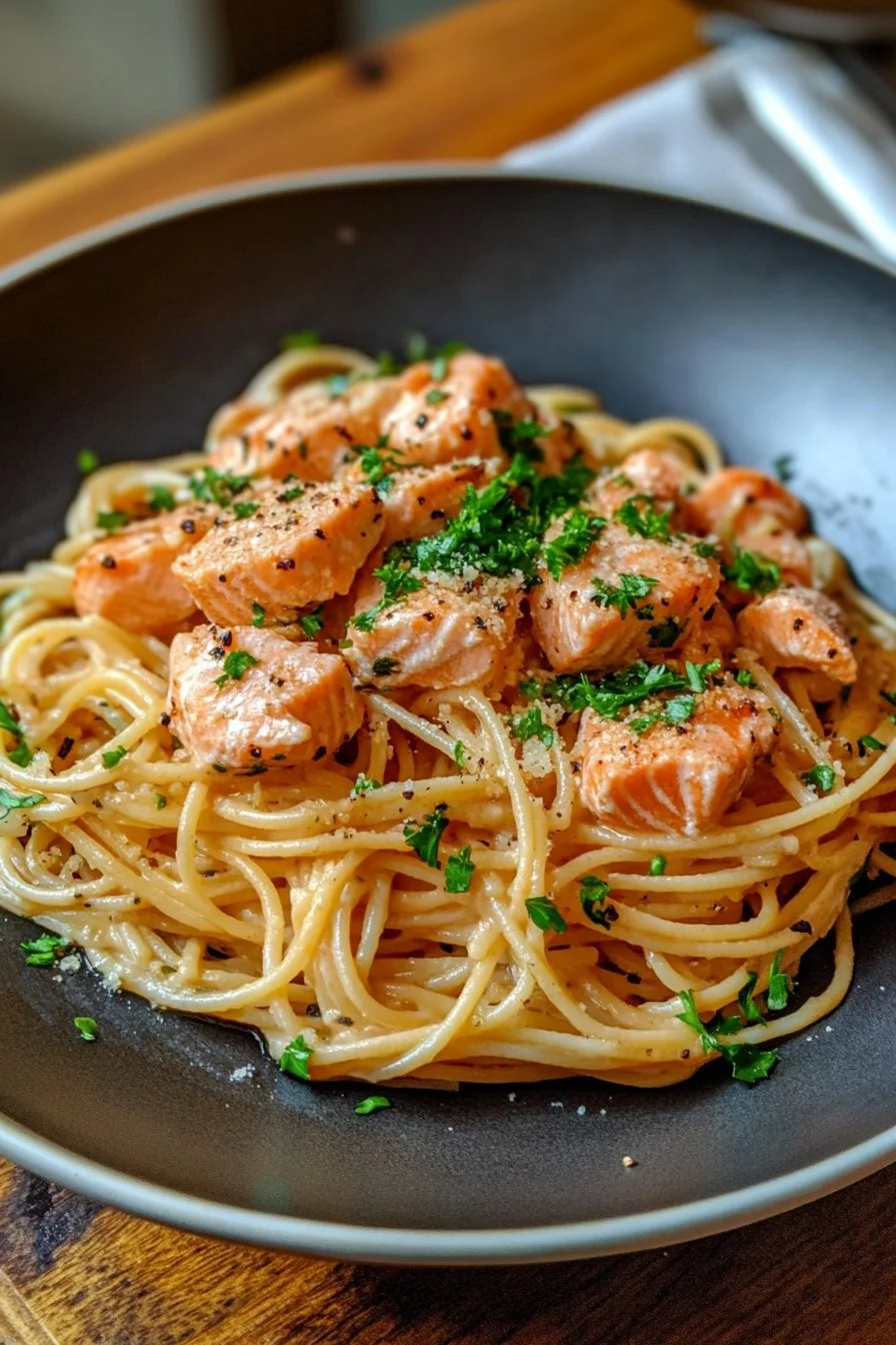 Salmon Pasta