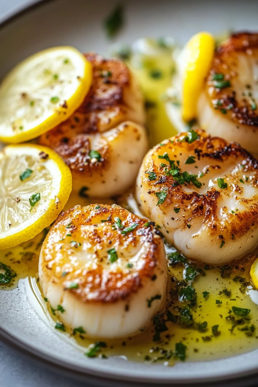 Lemon Butter Scallops