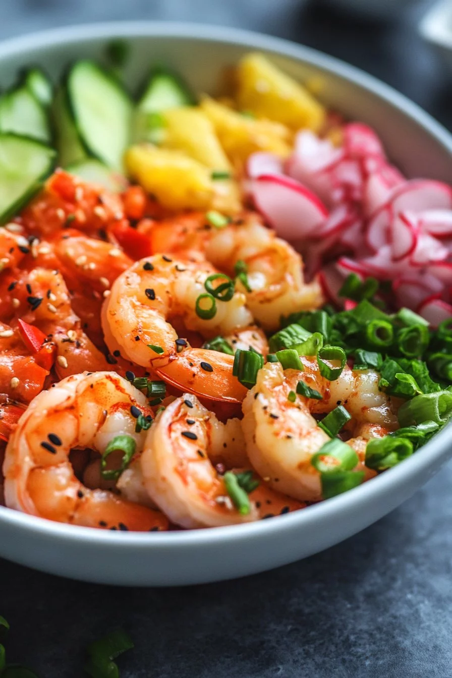 Shrimp Poke Bowl