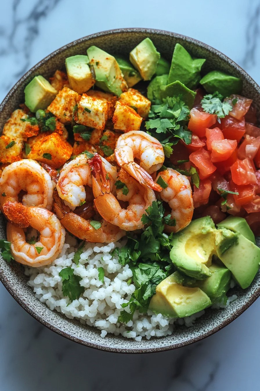 Mexican Shrimp Bowl