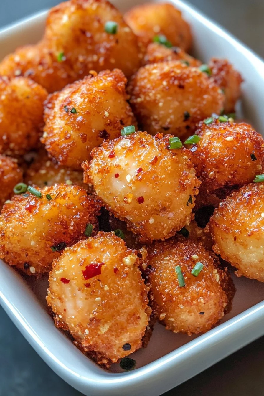 Crispy Bang Bang Salmon Bites