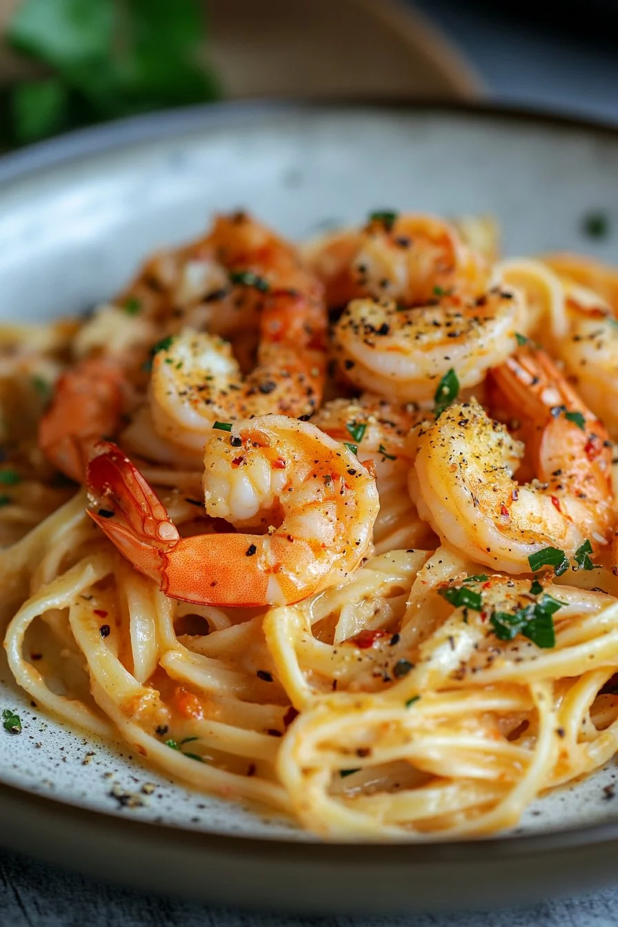 Shrimp Linguine