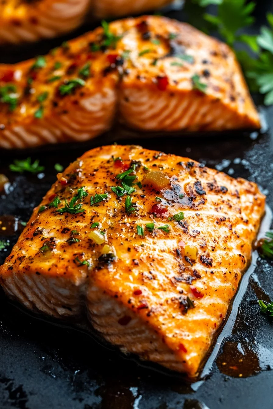 Copycat Texas Roadhouse Baked Salmon