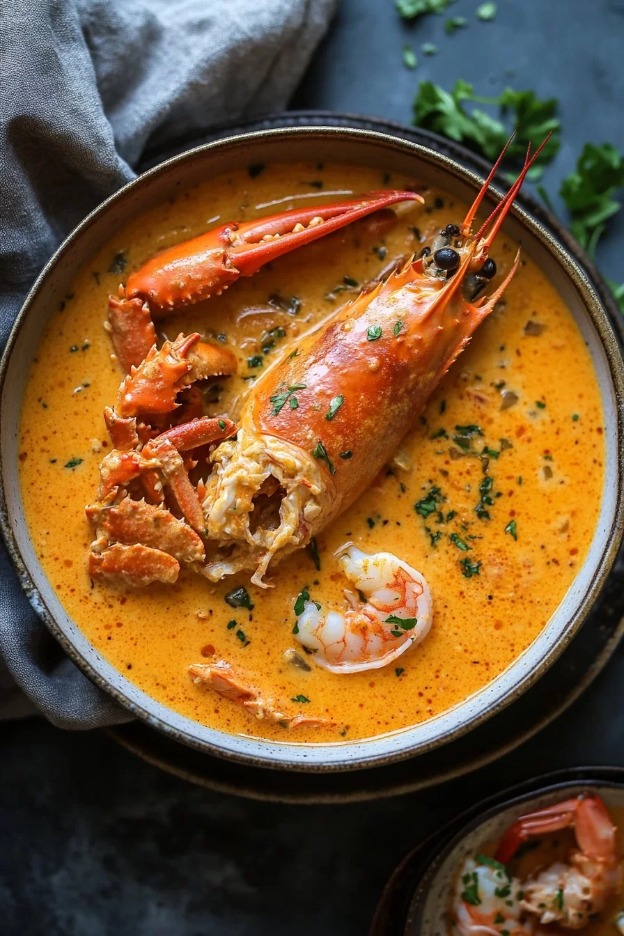 Crab and Shrimp Seafood Bisque