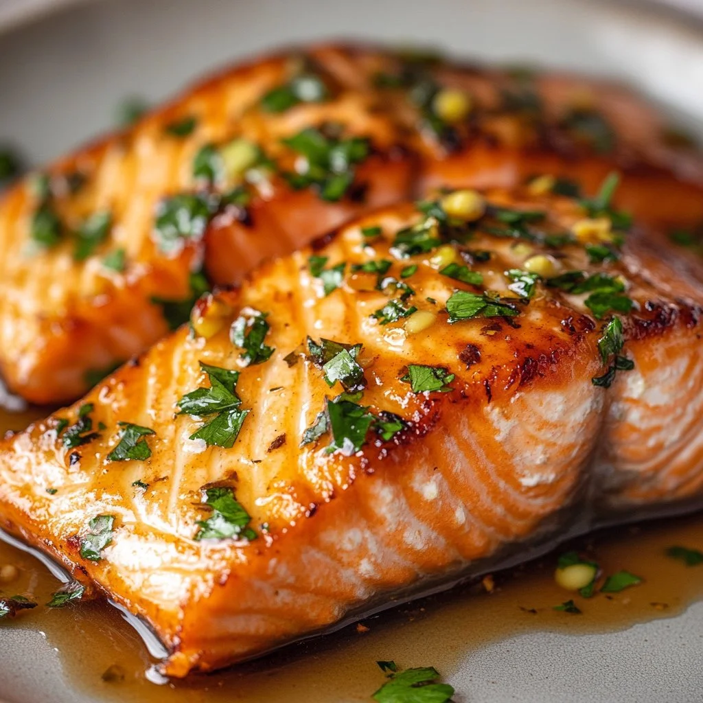 Deliciously cooked Texas Roadhouse salmon served with fresh sides.
