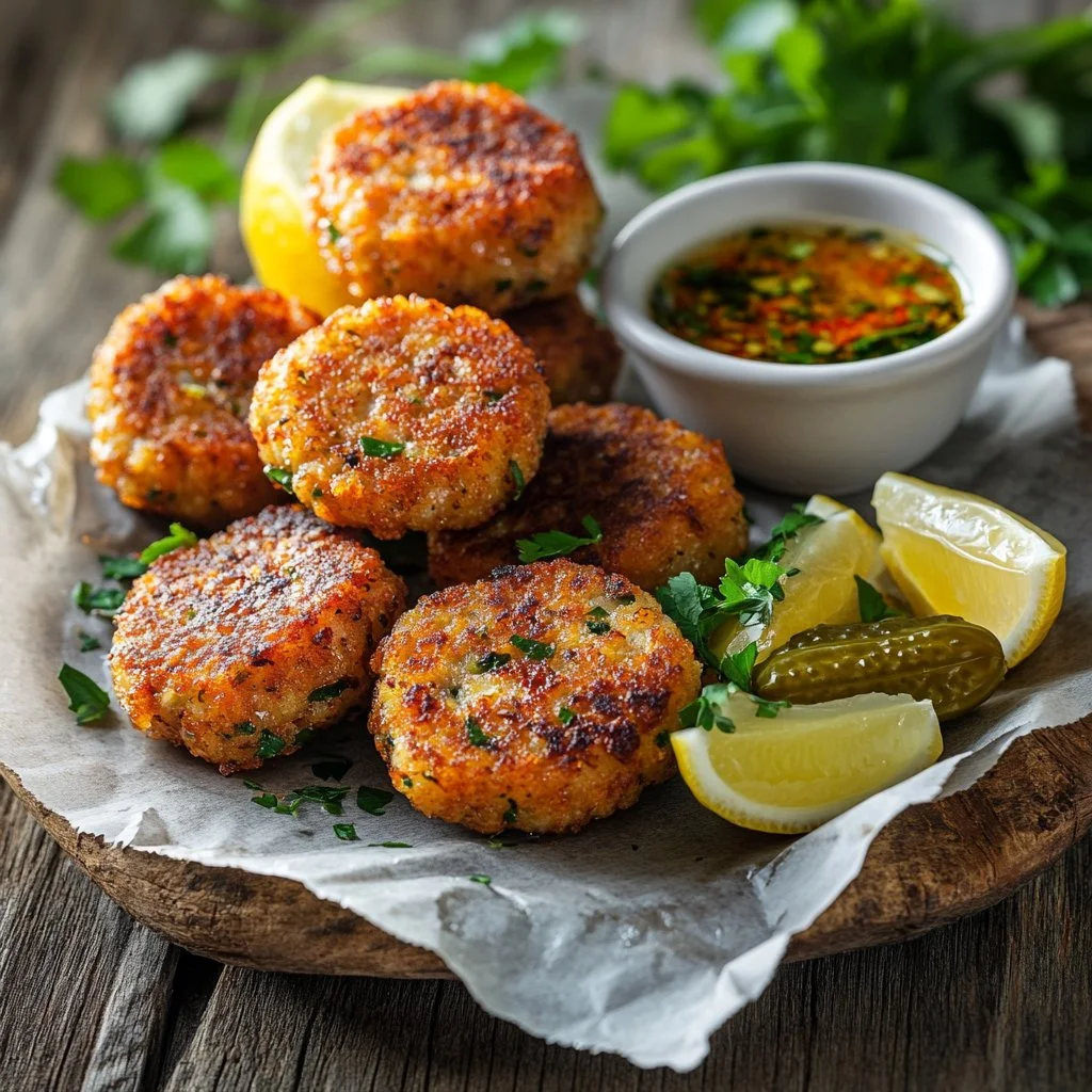 Delicious homemade Thai Fish Cakes inspired by Jamie Oliver.