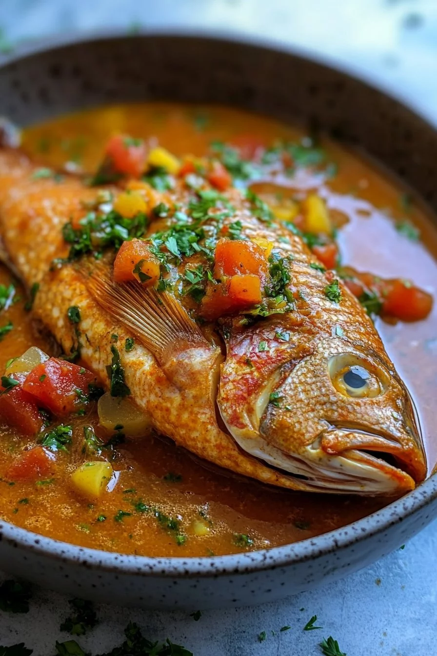 Red Snapper with Creole Sauce