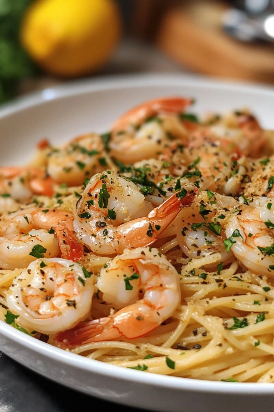 Shrimp Scampi Pasta