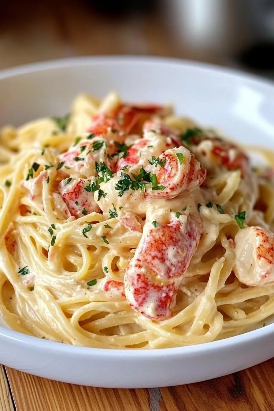 Creamy Lobster Pasta