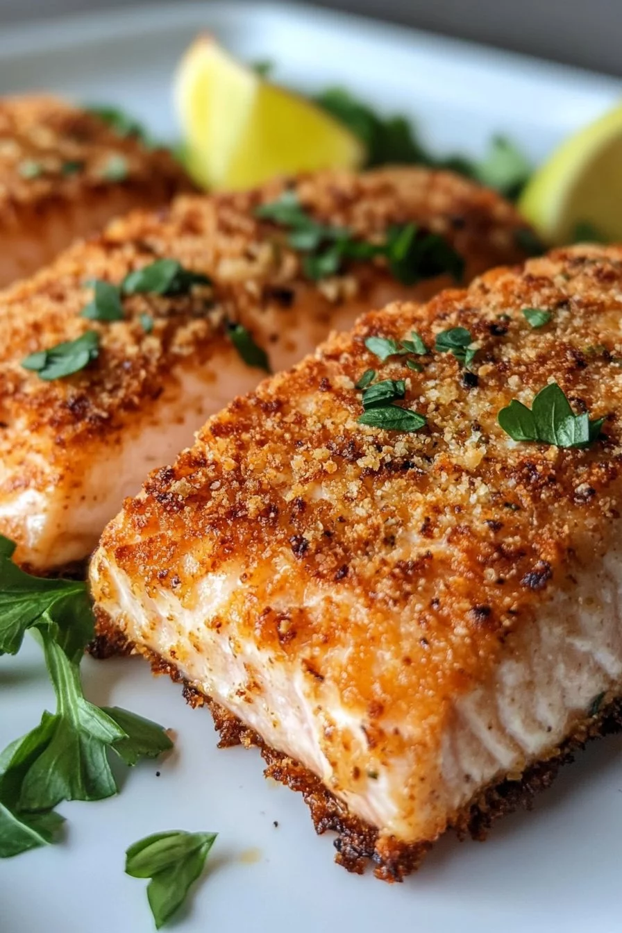 Coconut Crusted Salmon