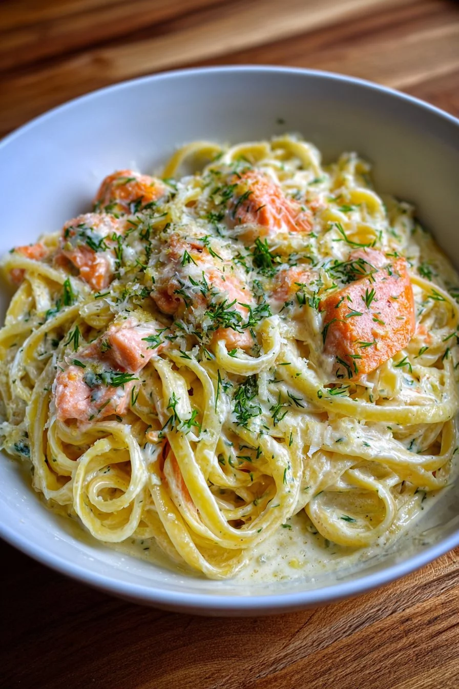 Creamy Salmon Pasta