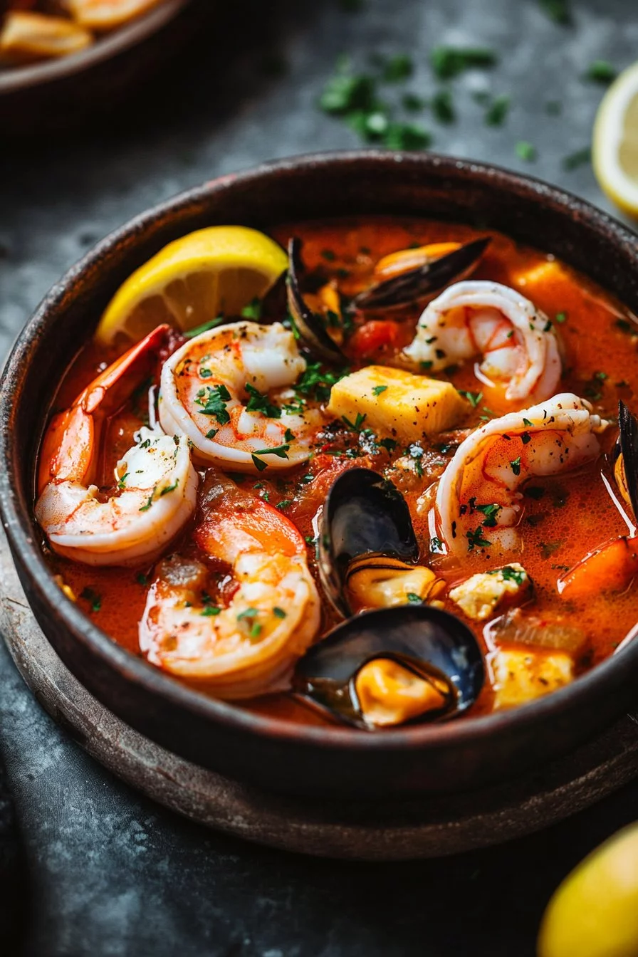 Rustic Seafood Soup