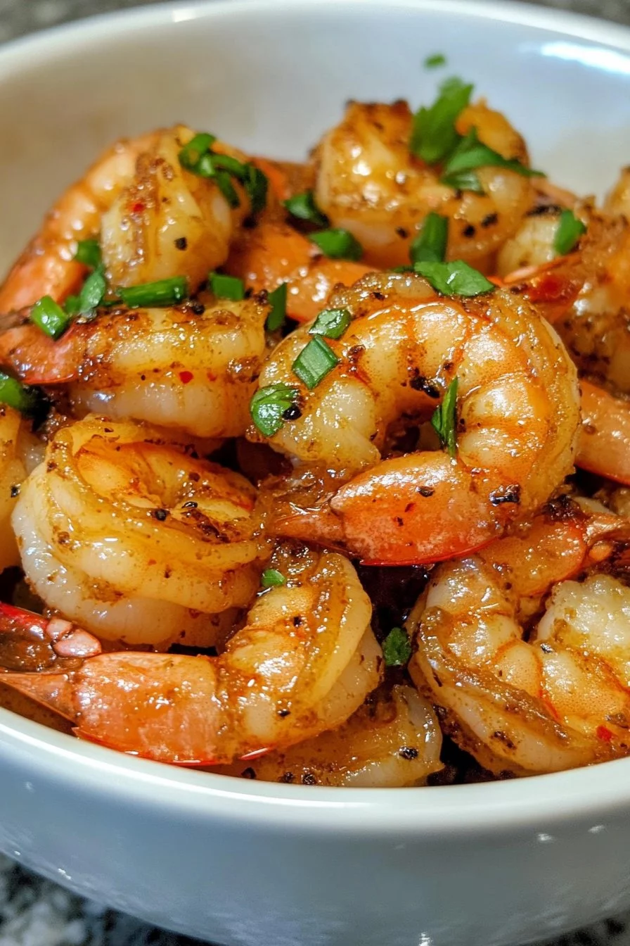 Honey Garlic Shrimp Bowls