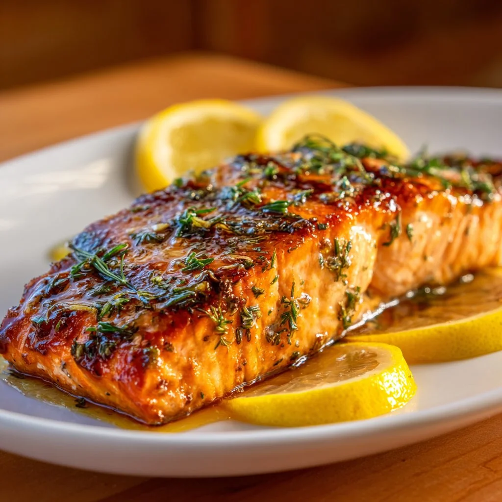 Delicious Texas Roadhouse salmon recipe served with sides