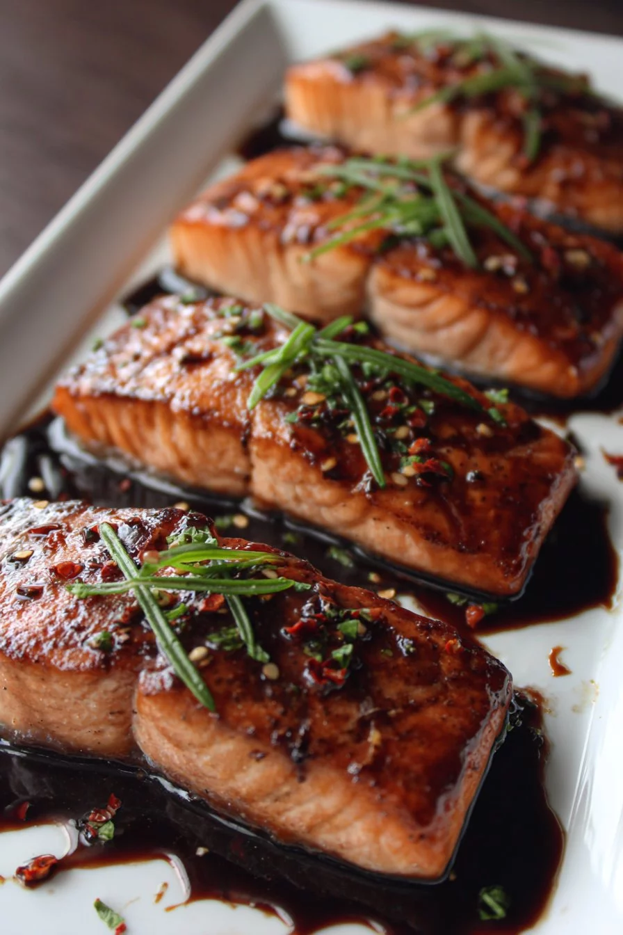Balsamic Glazed Salmon