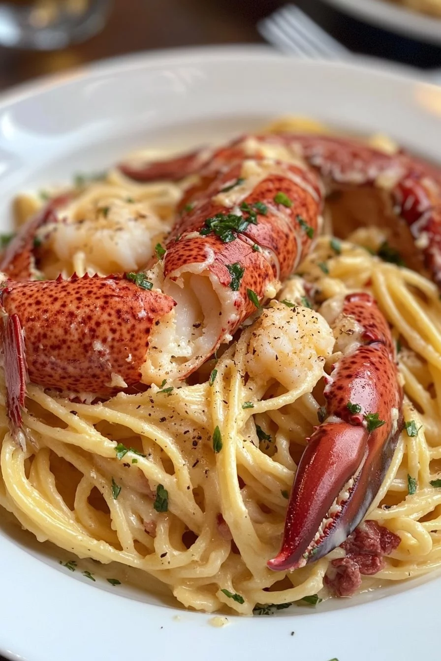 Buttered Lobster Pasta