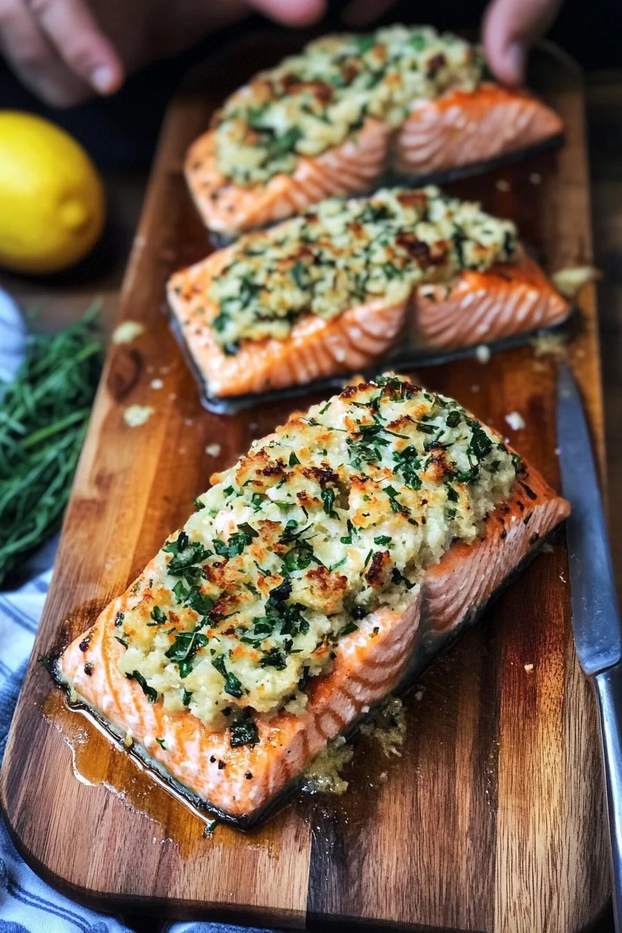 Stuffed Salmon