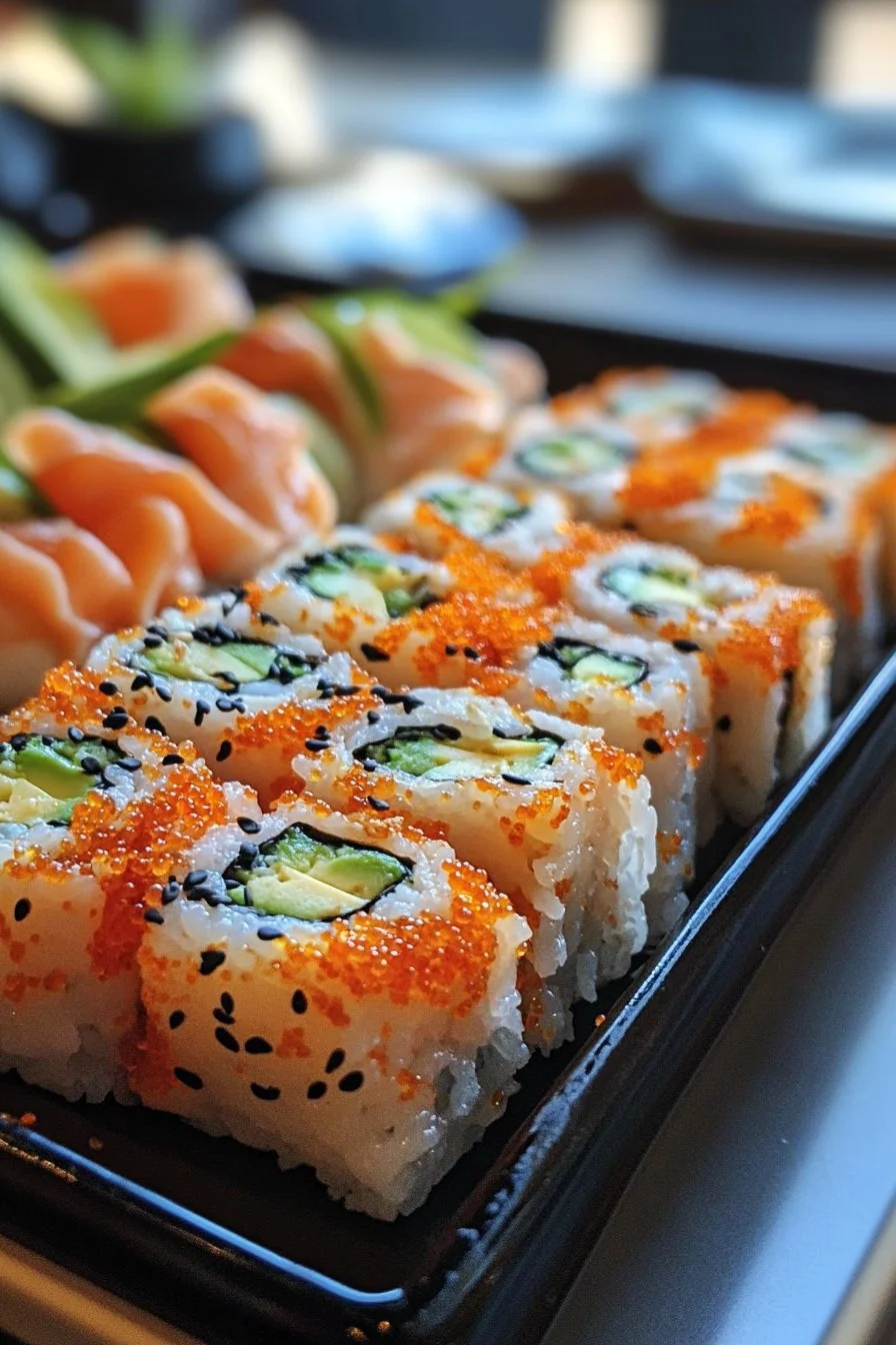 Spicy Salmon Sushi Bake