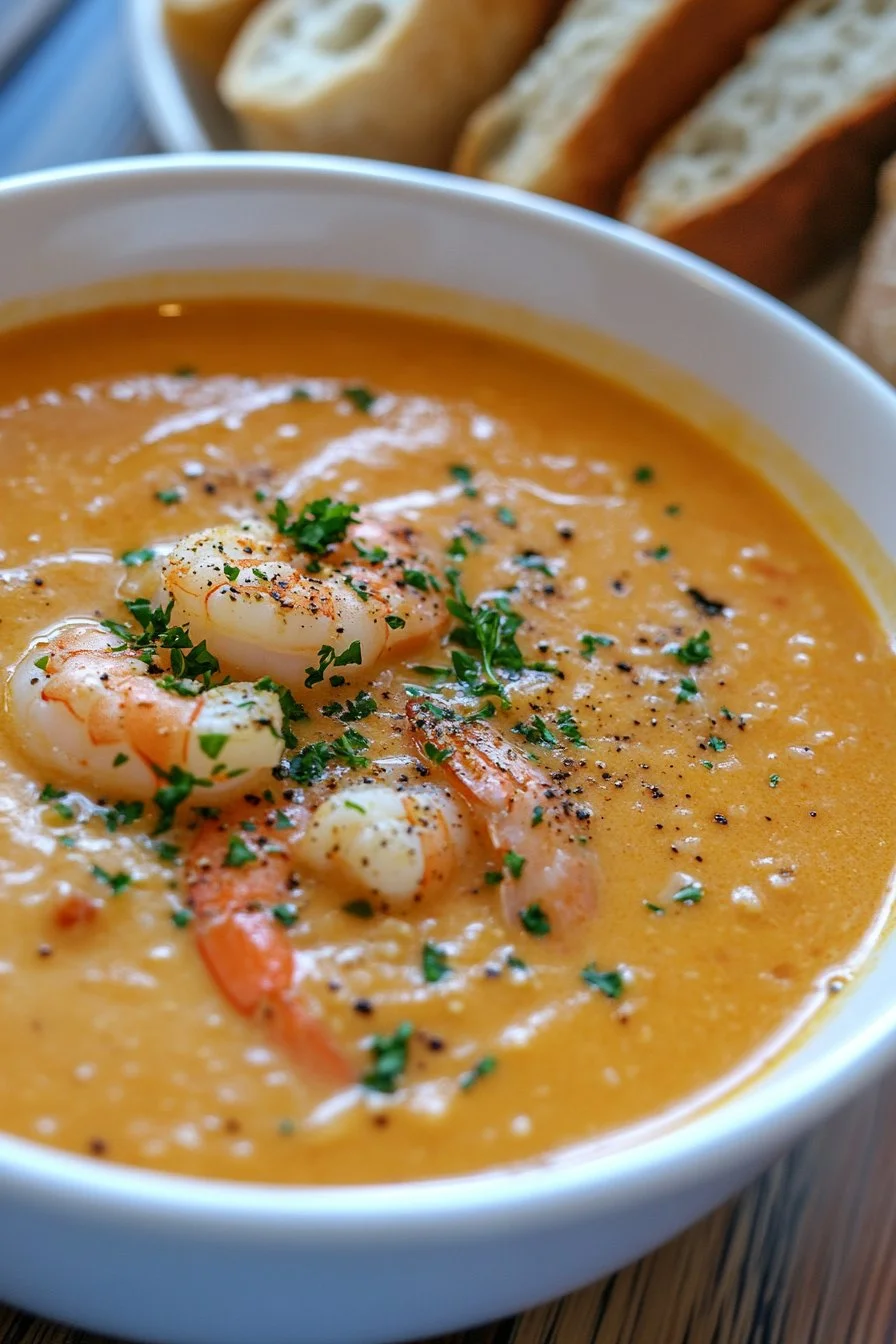 Crab & Shrimp Seafood Bisque