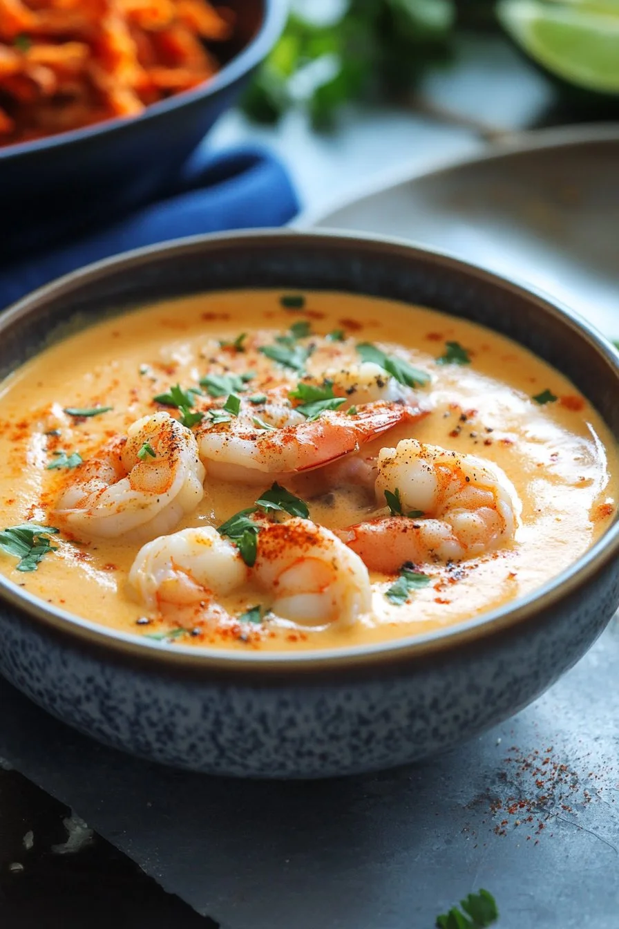 Creamy Crab and Shrimp Seafood Bisque