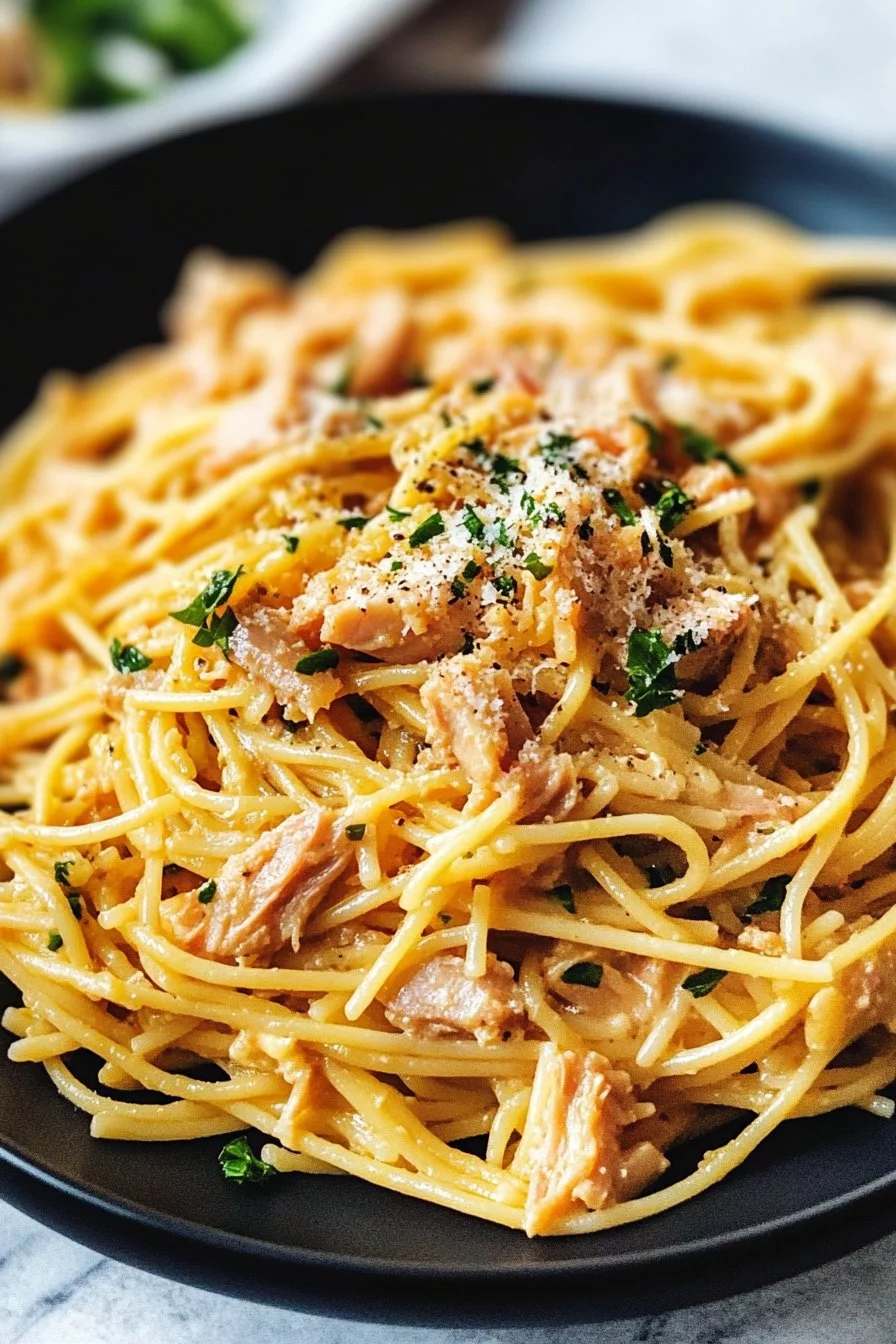 Simple Tuna Spaghetti