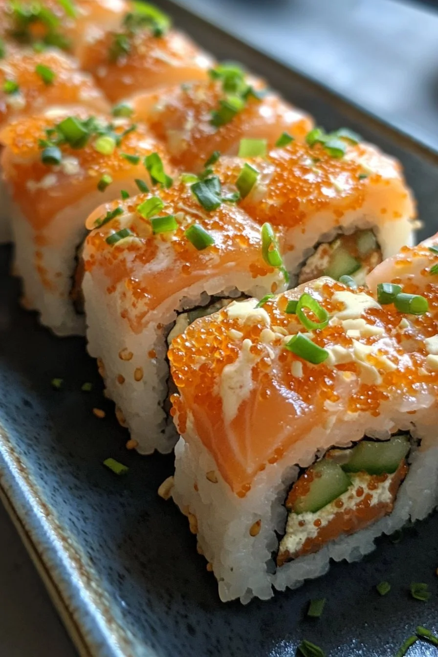 Spicy Salmon Sushi Bake Recipe