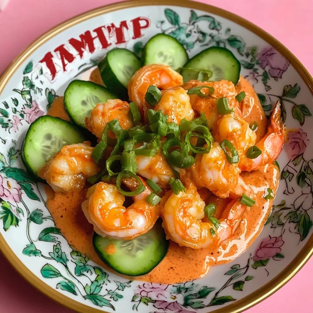 Crispy Shrimp Bowl with colorful toppings and shrimp