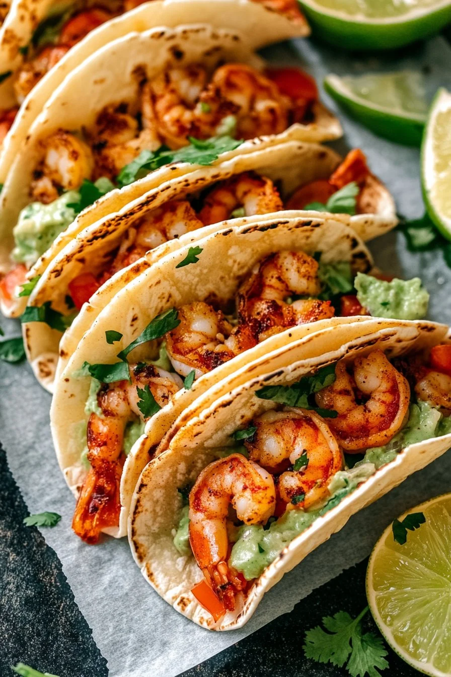 Fresh Shrimp Tacos Flavor
