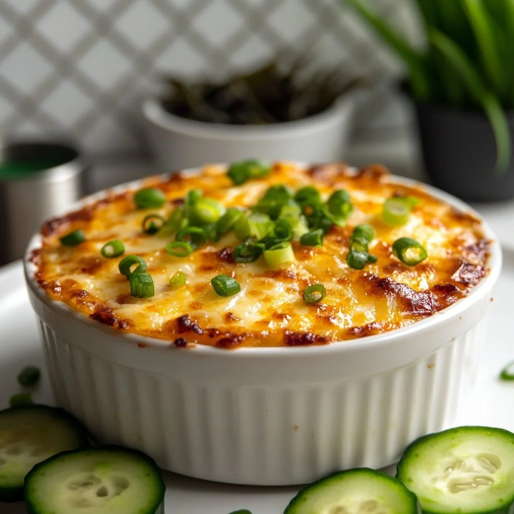 Single serving of Tuna Sushi Bake with rice and toppings