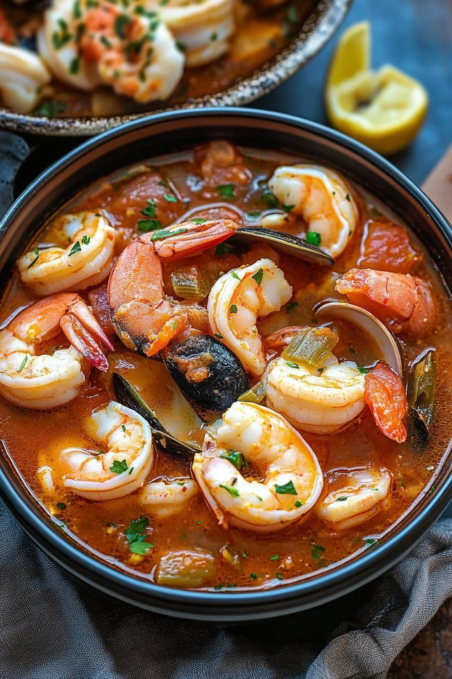 Seafood Stew Cioppino