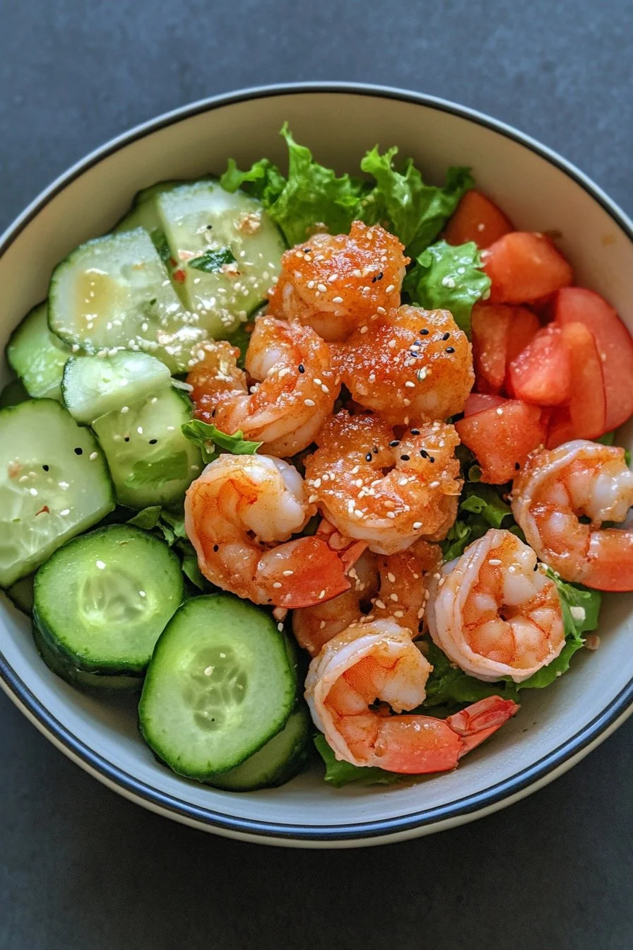 Bang Bang Shrimp Salad