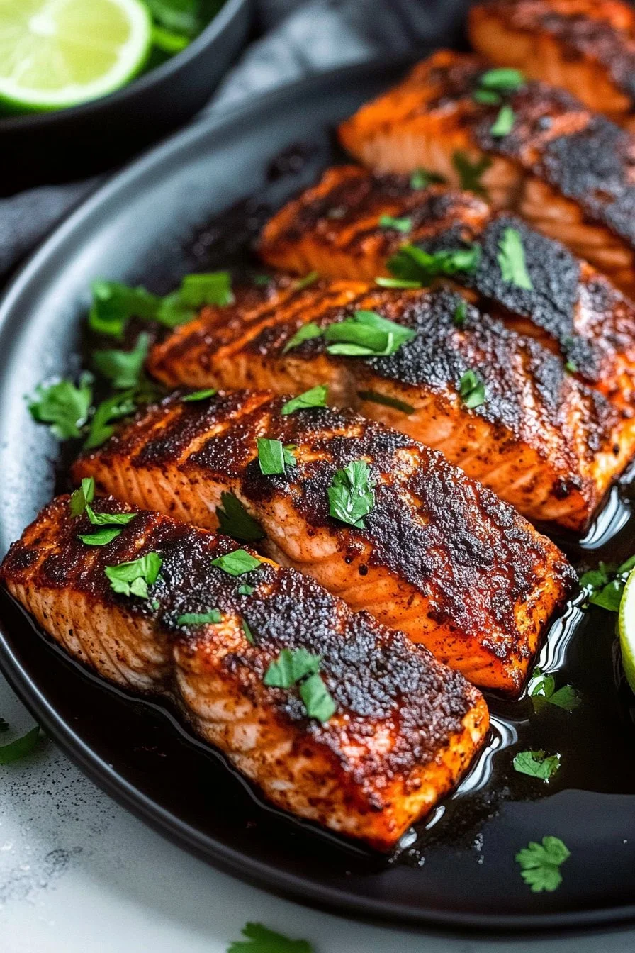 Blackened Salmon - Cooking Classy