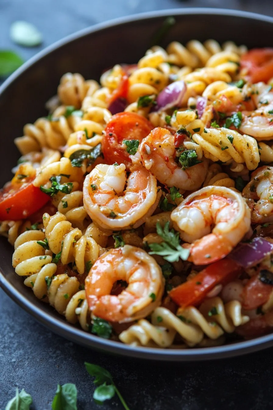 Cold Shrimp Pasta Salad