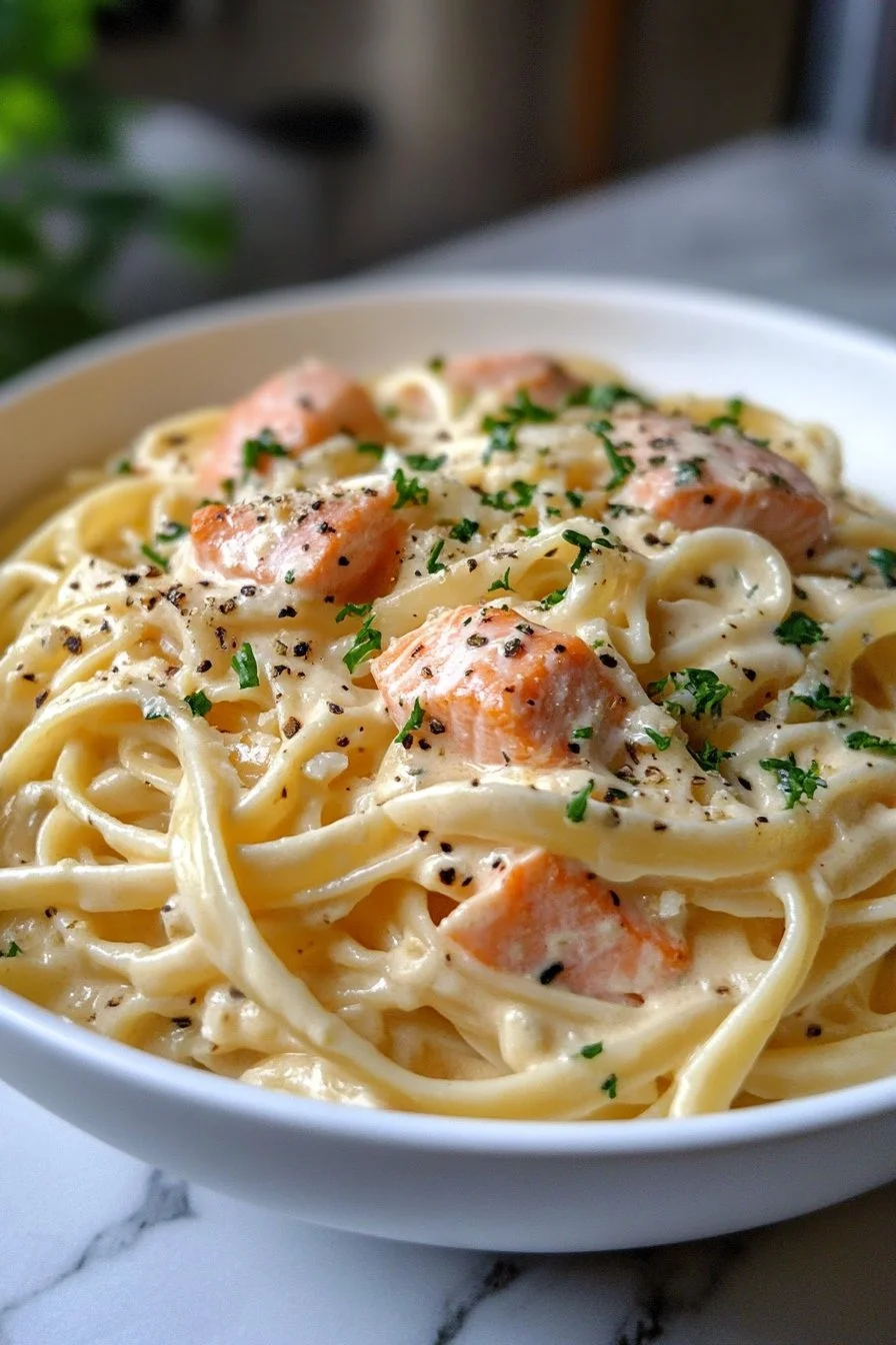 Creamy Salmon Pasta