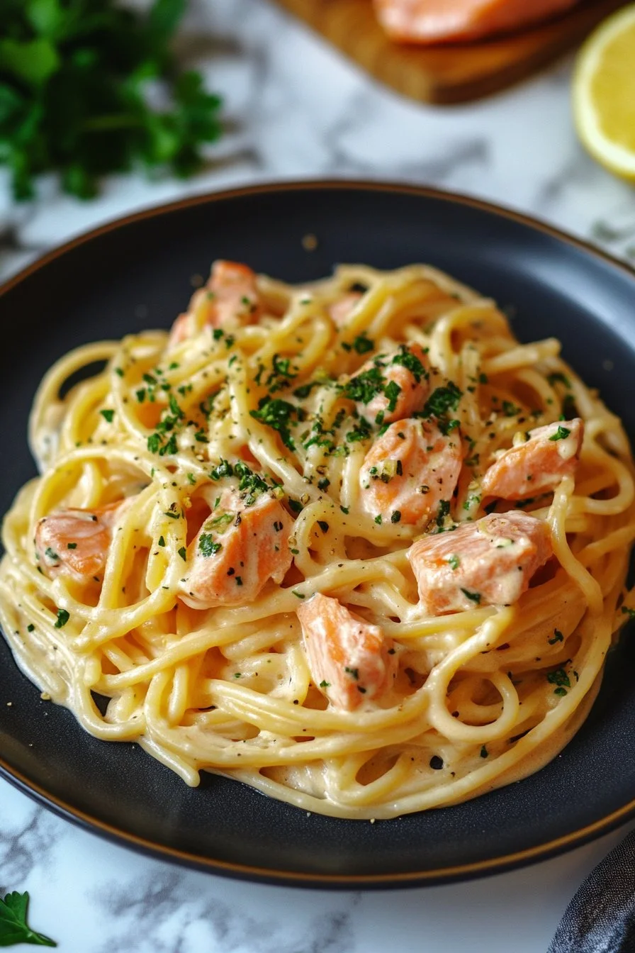 Creamy Salmon Pasta