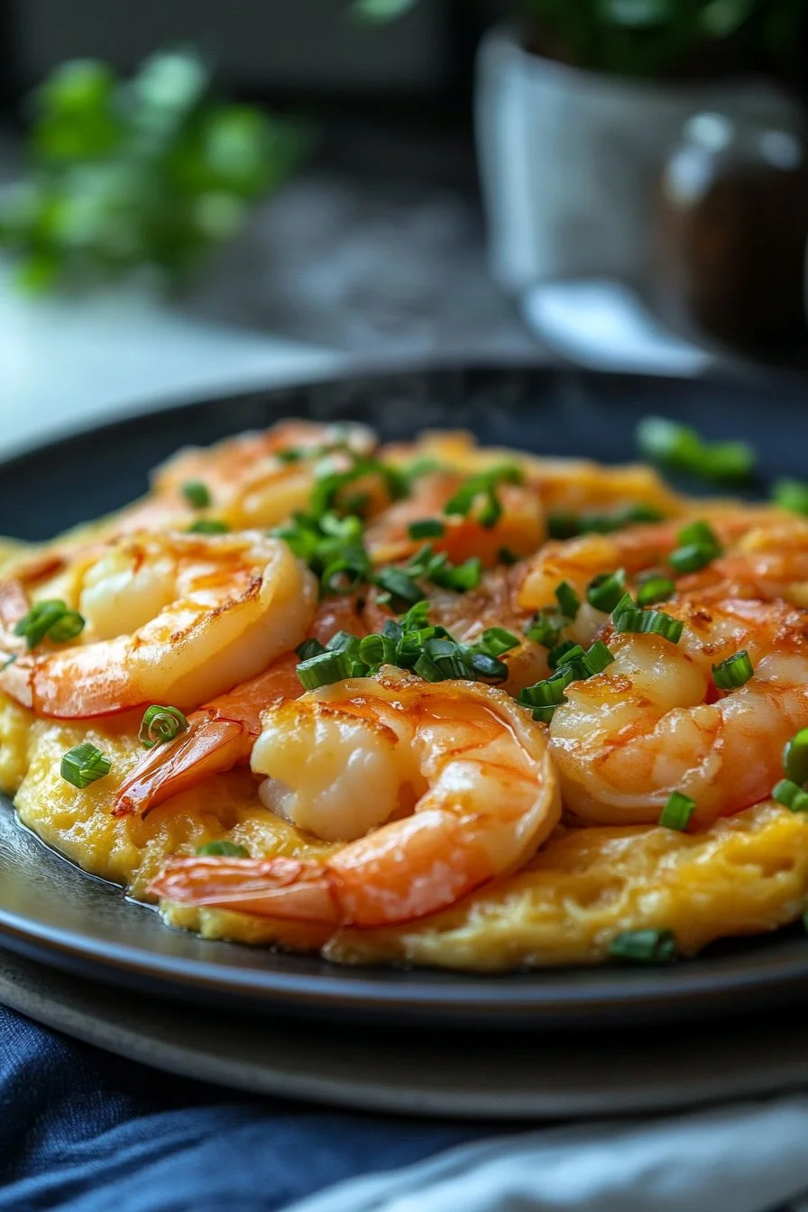 Delicious Shrimp Egg Foo Young