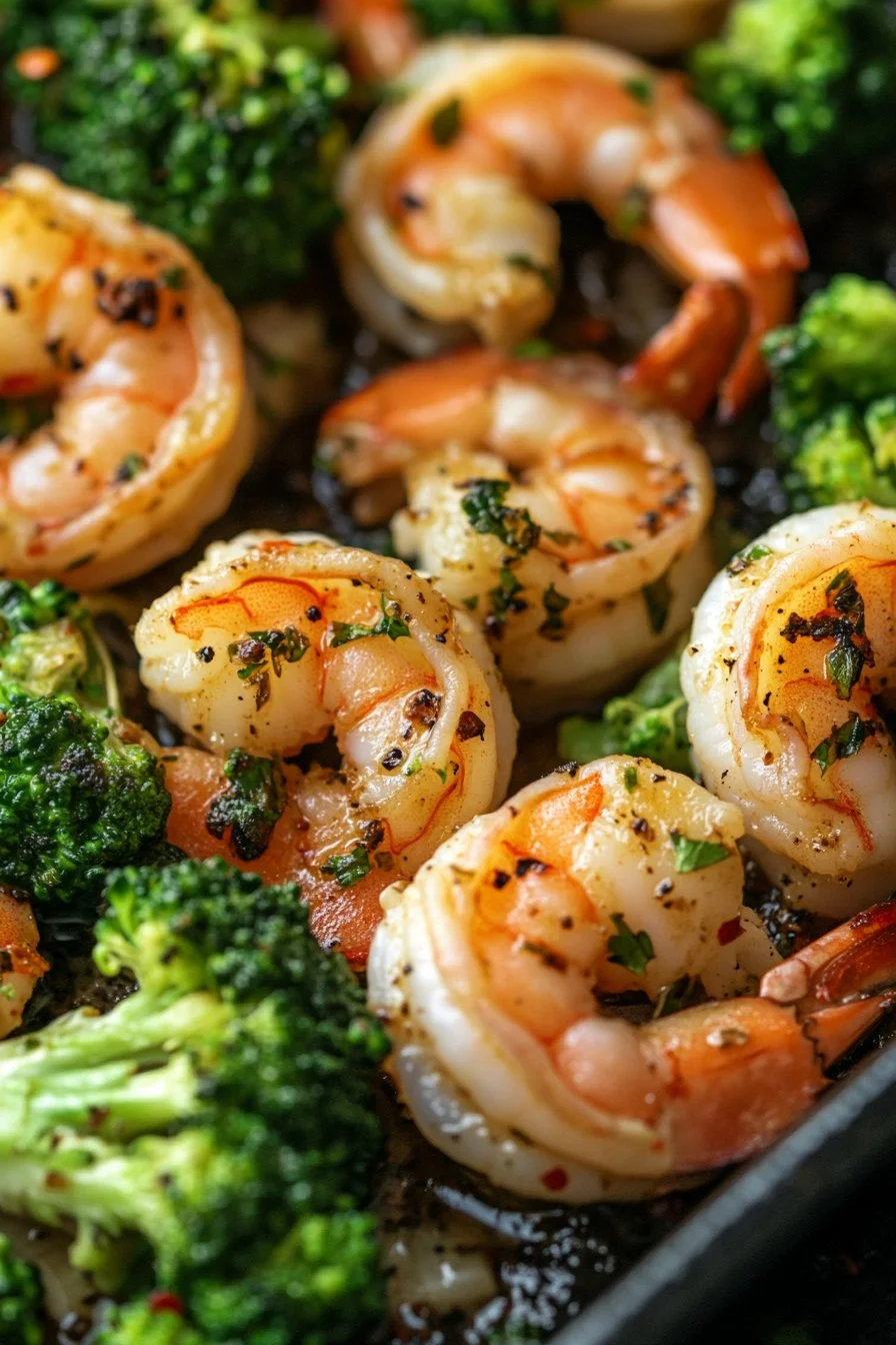Easy Garlic Butter Shrimp and Broccoli