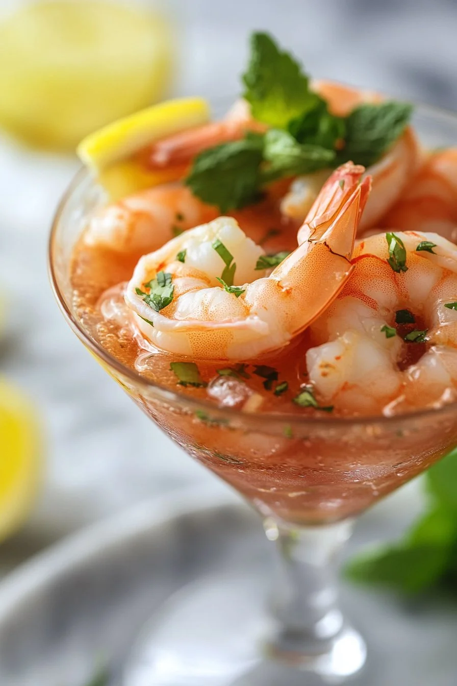 Easy & Refreshing Mexican Shrimp Cocktail (Shrimp Cocktail)