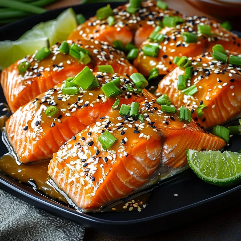 Irresistible Bang Bang Salmon dish ready in 25 minutes with flavorful sauce