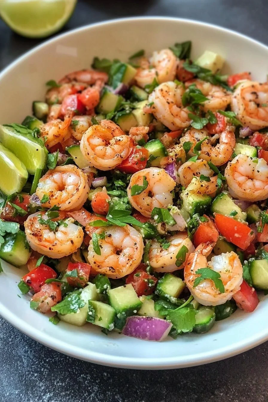 Keto Shrimp Salad